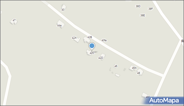 Mikołów, Skłodowskiej-Curie Marii, 42C, mapa Mikołów