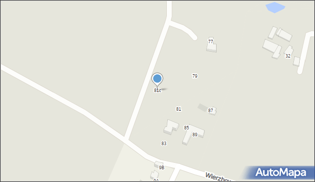 Mikołów, Skłodowskiej-Curie Marii, 81c, mapa Mikołów