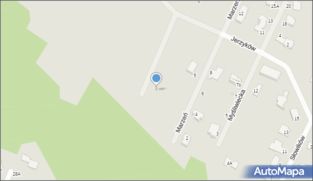 Milanówek, Skowronków, 4, mapa Milanówek