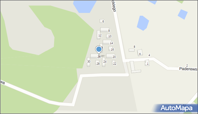 Mińsk Mazowiecki, Skrzyneckiego Mariana, ppłk., 26, mapa Mińsk Mazowiecki