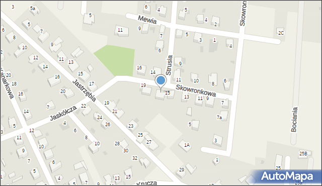 Mnich, Skowronkowa, 17, mapa Mnich