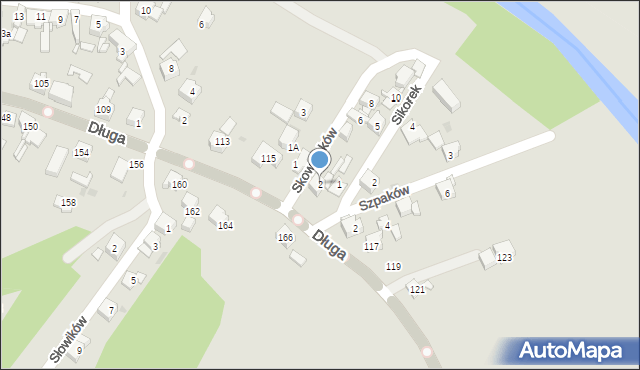 Mysłowice, Skowronków, 2, mapa Mysłowice