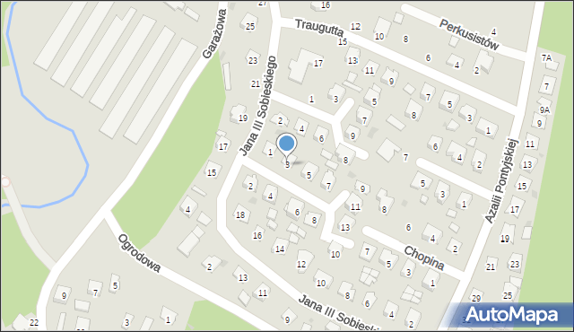 Nowa Sarzyna, Skłodowskiej-Curie Marii, 3, mapa Nowa Sarzyna