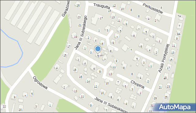 Nowa Sarzyna, Skłodowskiej-Curie Marii, 5, mapa Nowa Sarzyna