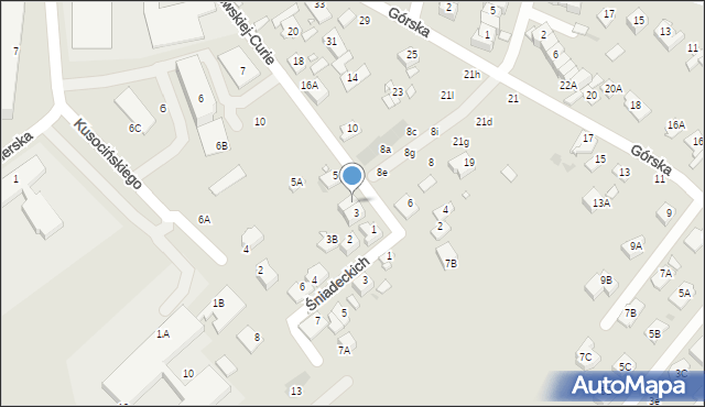 Nowy Dwór Mazowiecki, Skłodowskiej-Curie Marii, 3A, mapa Nowy Dwór Mazowiecki