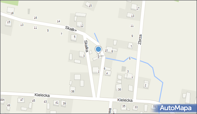 Oblęgór, Skałka, 2, mapa Oblęgór