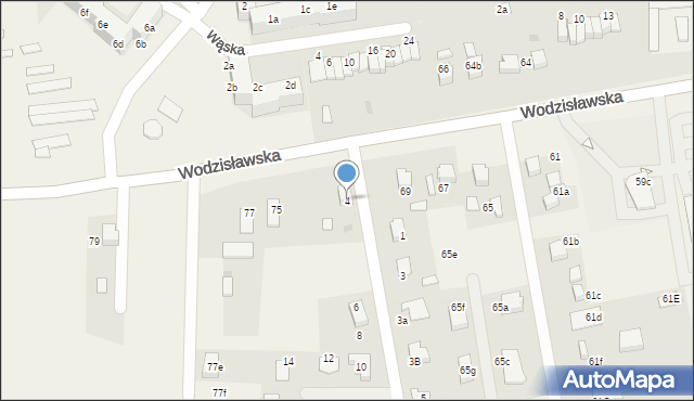 Pawłowice, Skowronków, 4, mapa Pawłowice