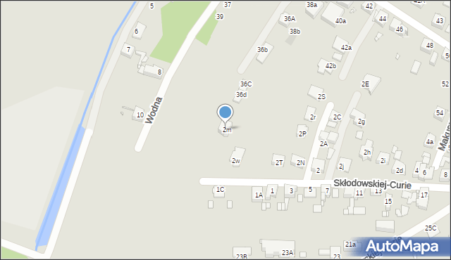 Piekary Śląskie, Skłodowskiej-Curie Marii, 2m, mapa Piekary Śląskie
