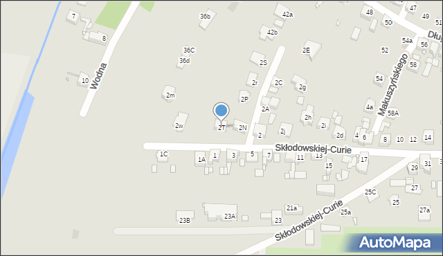 Piekary Śląskie, Skłodowskiej-Curie Marii, 2T, mapa Piekary Śląskie