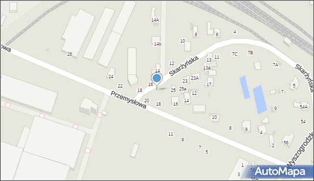 Płońsk, Skarżyńska, 27, mapa Płońsk