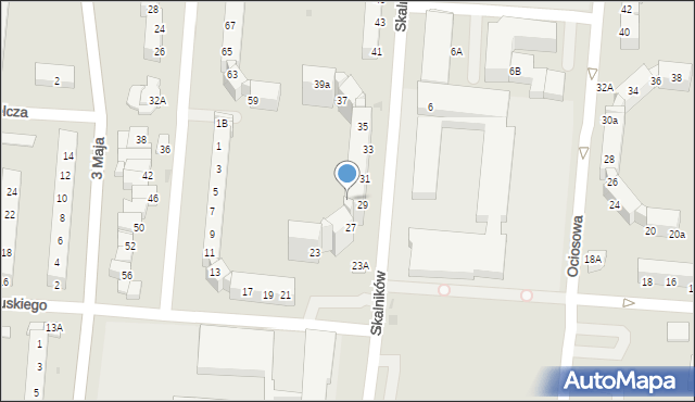 Polkowice, Skalników, 29a, mapa Polkowice