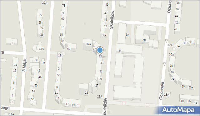 Polkowice, Skalników, 33a, mapa Polkowice