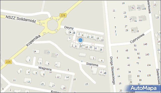 Pruszcz Gdański, Skolimowskiej Kamili, 10, mapa Pruszcz Gdański