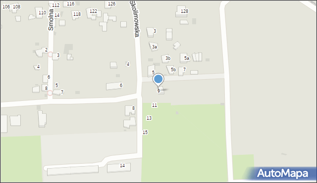 Przemyśl, Skolimowska, 9, mapa Przemyśla