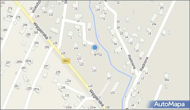 Przemyśl, Skrzetuskiego Jana, 8, mapa Przemyśla