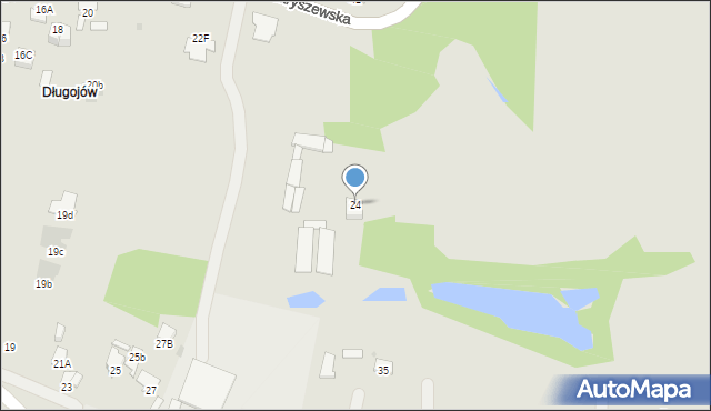 Radom, Skaryszewska, 24, mapa Radomia