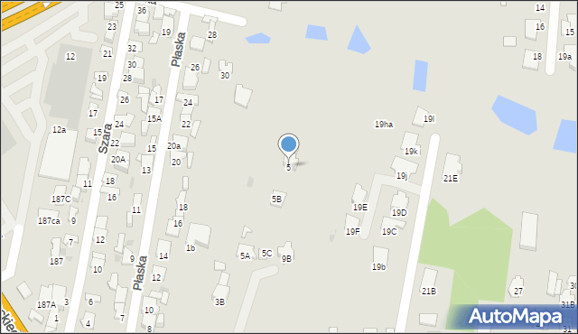 Radom, Skaryszewska, 5, mapa Radomia