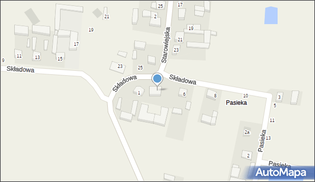 Radoszewice, Składowa, 4b, mapa Radoszewice