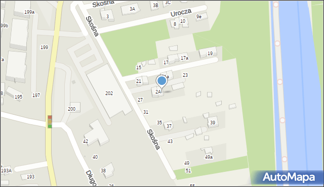 Rembelszczyzna, Skośna, 27a, mapa Rembelszczyzna