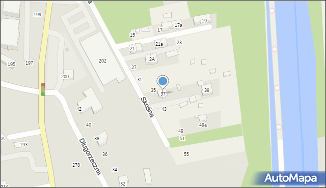 Rembelszczyzna, Skośna, 37, mapa Rembelszczyzna