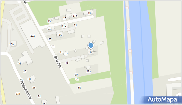 Rembelszczyzna, Skośna, 39, mapa Rembelszczyzna