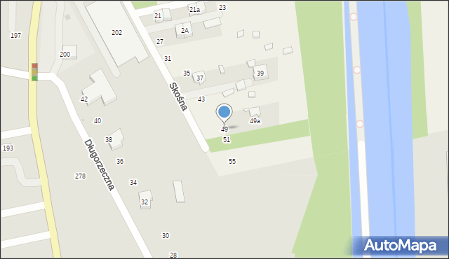 Rembelszczyzna, Skośna, 49, mapa Rembelszczyzna