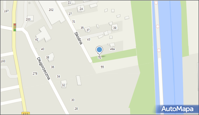 Rembelszczyzna, Skośna, 51, mapa Rembelszczyzna