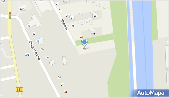 Rembelszczyzna, Skośna, 55, mapa Rembelszczyzna