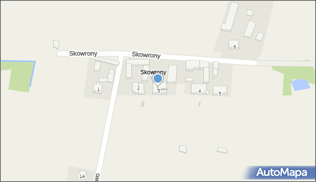 Rotnowo, Skowrony, 3, mapa Rotnowo