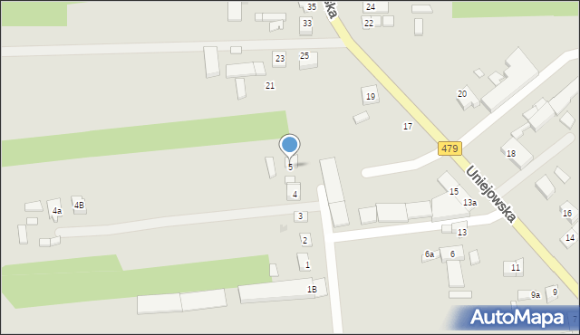 Sieradz, Składowa, 5, mapa Sieradz