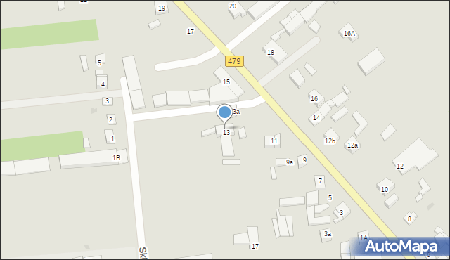 Sieradz, Składowa, 6, mapa Sieradz