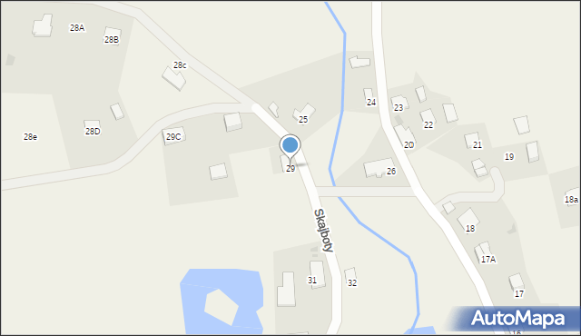 Skajboty, Skajboty, 29, mapa Skajboty