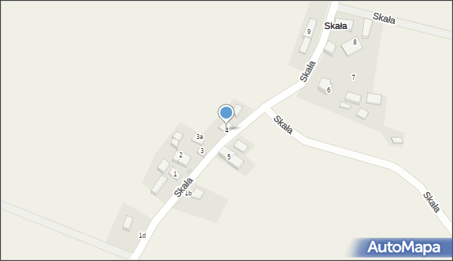 Skała, Skała, 4, mapa Skała