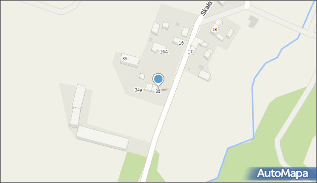 Skała, Skała, 34, mapa Skała