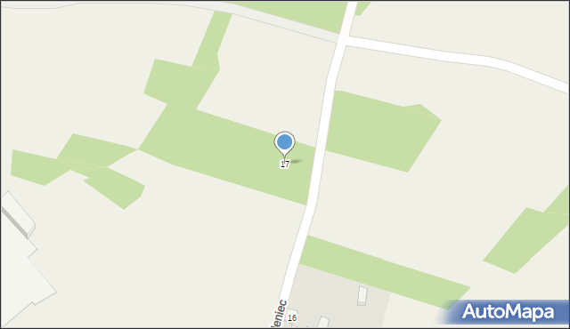 Skaleniec, Skaleniec, 17, mapa Skaleniec