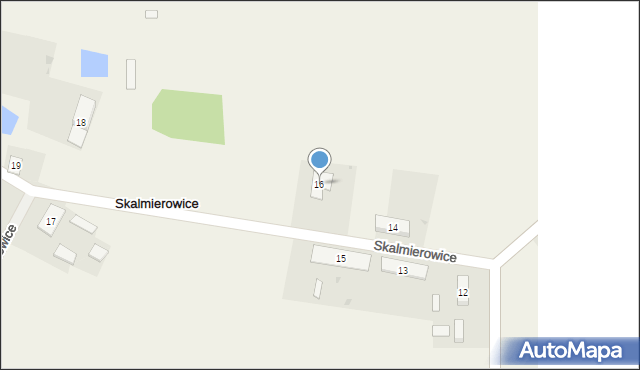 Skalmierowice, Skalmierowice, 16, mapa Skalmierowice