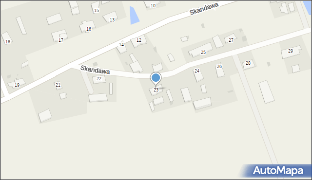 Skandawa, Skandawa, 23, mapa Skandawa