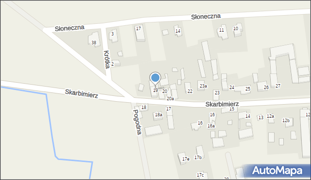 Skarbimierz, Skarbimierz, 19, mapa Skarbimierz