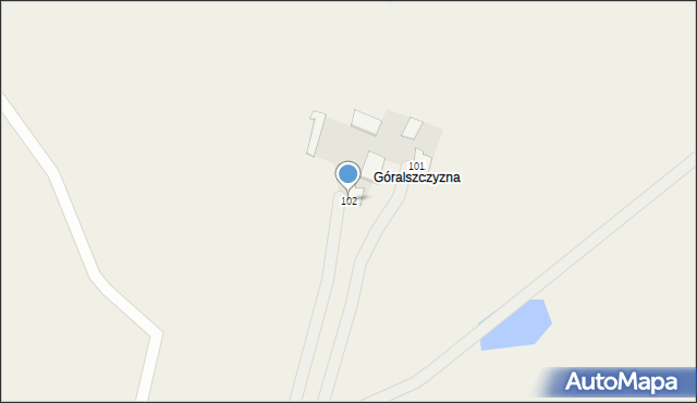 Skarlin, Skarlin, 102, mapa Skarlin