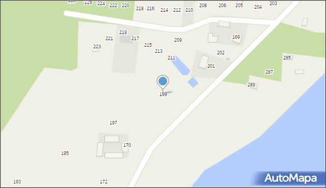 Skarlin, Skarlin, 199, mapa Skarlin