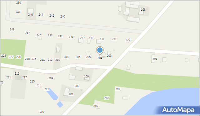 Skarlin, Skarlin, 204, mapa Skarlin