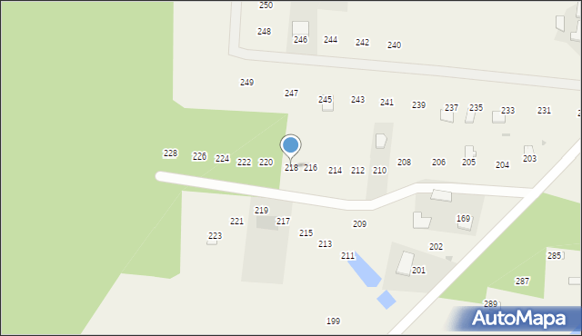 Skarlin, Skarlin, 218, mapa Skarlin