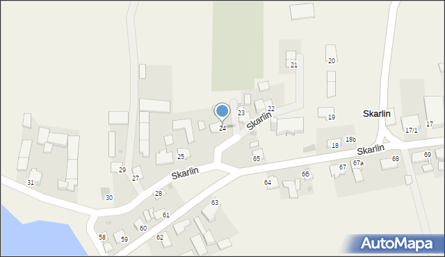 Skarlin, Skarlin, 24, mapa Skarlin