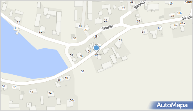 Skarlin, Skarlin, 62, mapa Skarlin