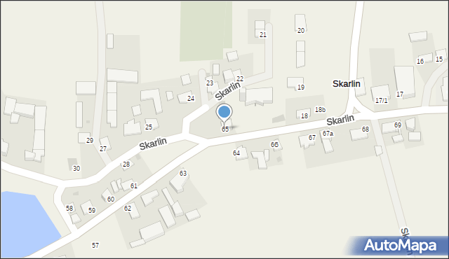 Skarlin, Skarlin, 65, mapa Skarlin