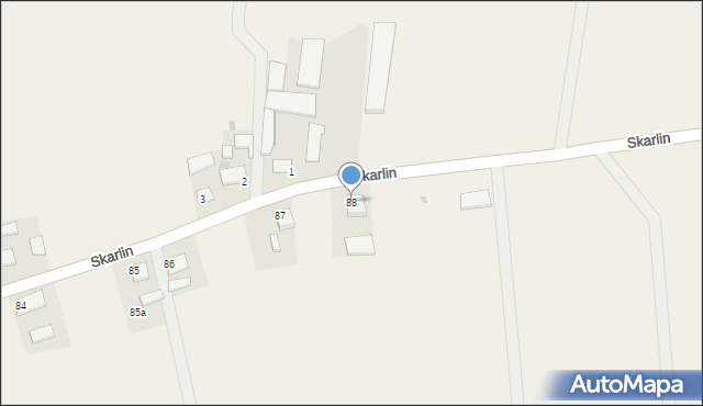 Skarlin, Skarlin, 88, mapa Skarlin