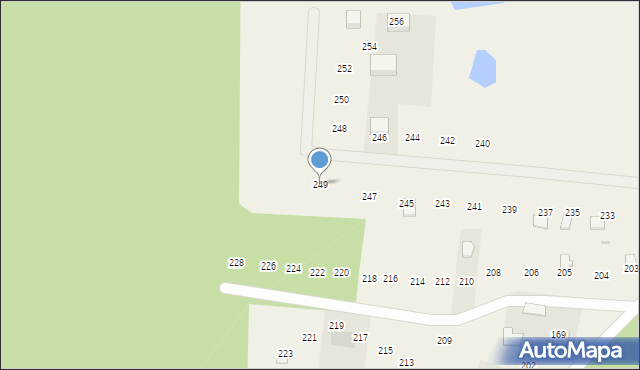 Skarlin, Skarlin, 249, mapa Skarlin