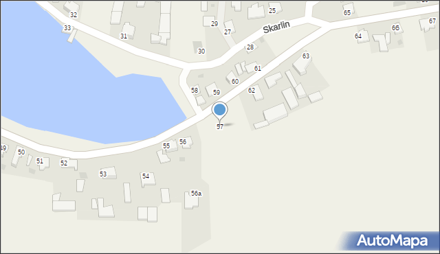 Skarlin, Skarlin, 57, mapa Skarlin