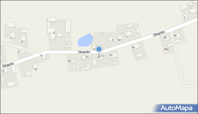Skarlin, Skarlin, 82, mapa Skarlin
