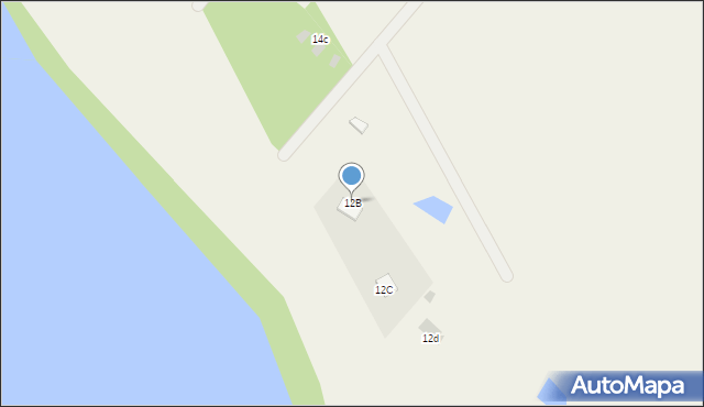 Skarpa, Skarpa, 12B, mapa Skarpa